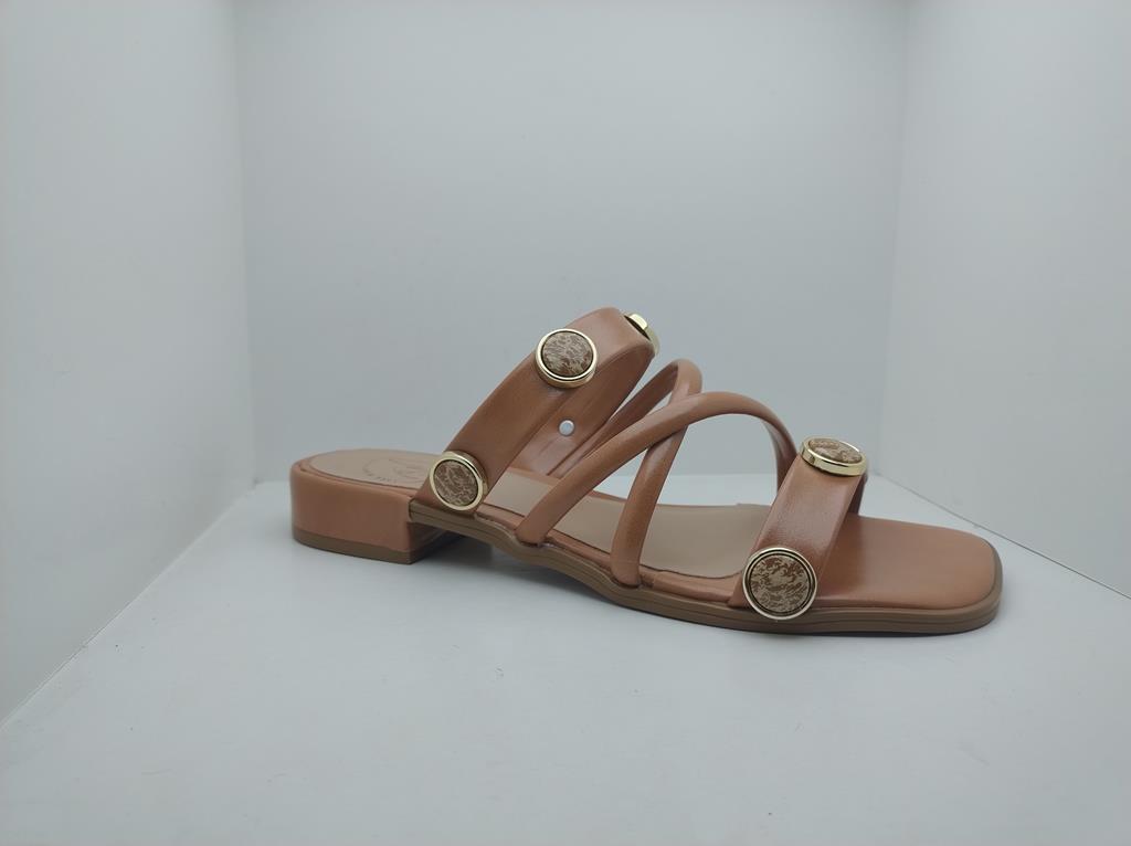 Sandália Salto Baixo - 3 Marias